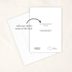 Personalised Kids Artwork Greeting Card