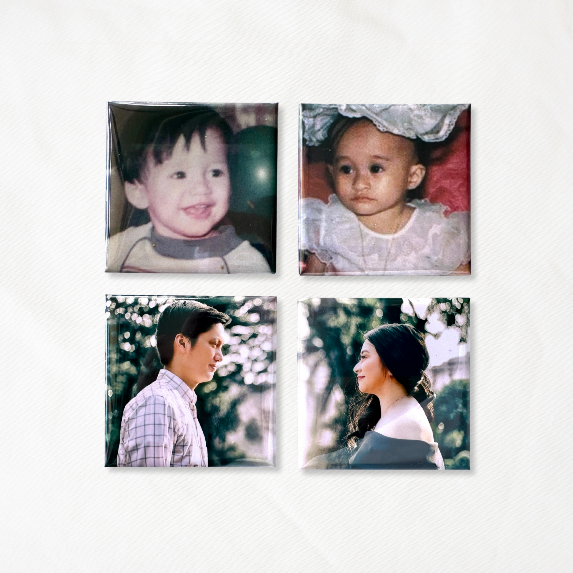 Set of 4 Customisable Magnets