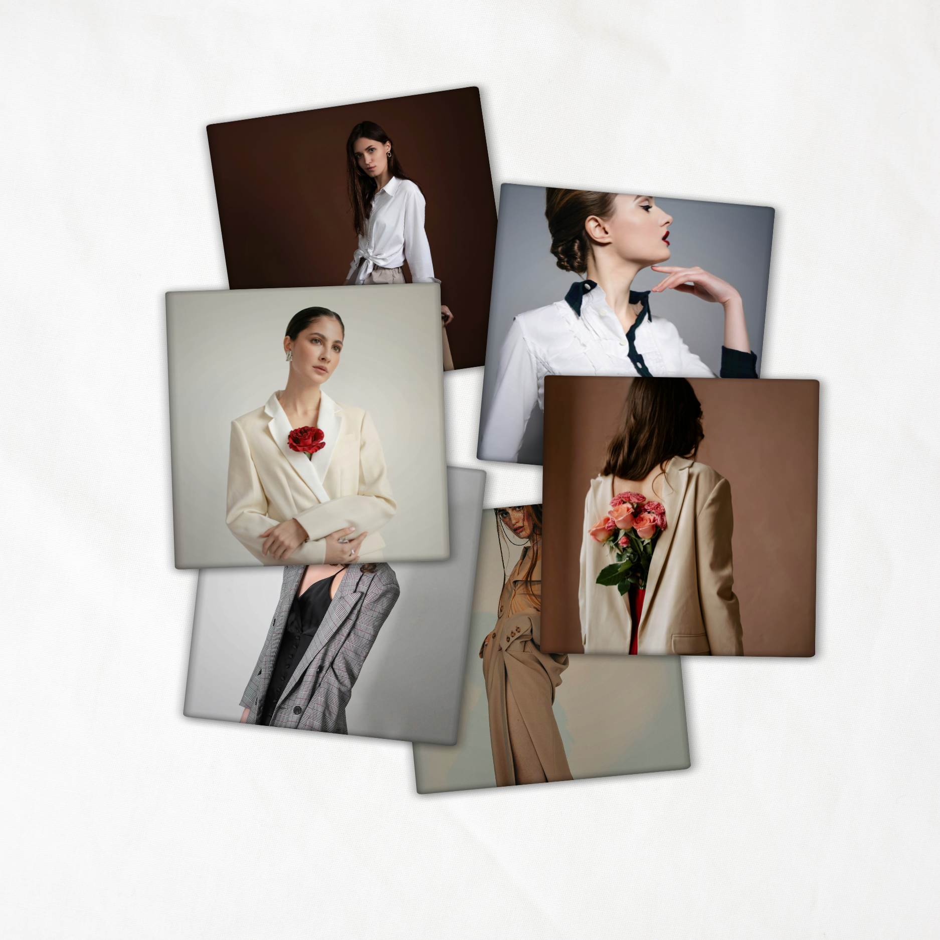 Set of 6 Customisable Magnets