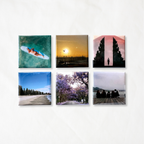 Set of 6 Customisable Magnets