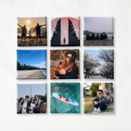 Set of 9 Customisable Magnets
